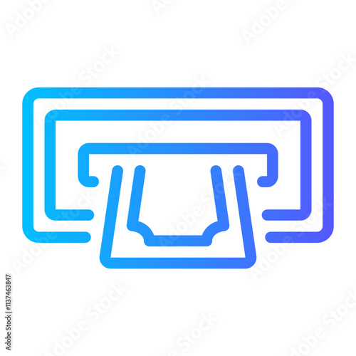 withdraw Line Gradient Icon