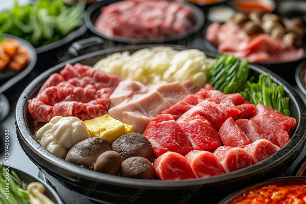 Traditional Chinese Spicy Hotpot Dish Background Traditional Chinese Spicy Hotpot Dish Background