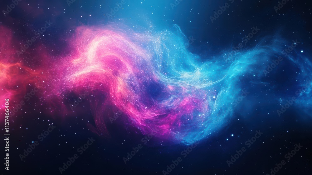 Dynamic particles swirling in an abstract vortex of light and color representing data flow copy space dynamic manipulation space nebula backdrop Dynamic particles swirling in an abstract vortex of light and color representing data flow copy space dynamic manipulation space nebula backdrop