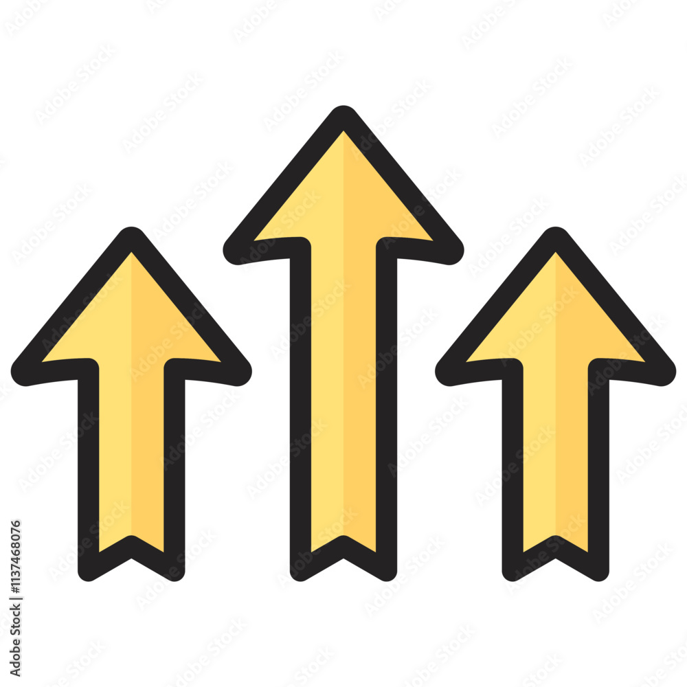 Up Arrows Icon Up Arrows Icon