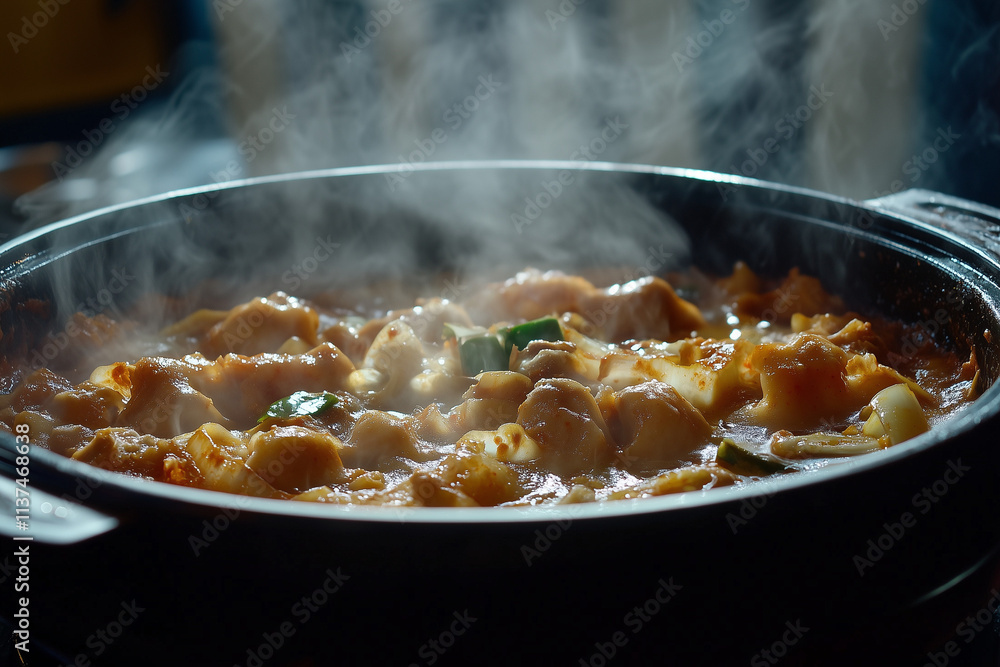Traditional Chinese Spicy Hotpot Background Traditional Chinese Spicy Hotpot Background
