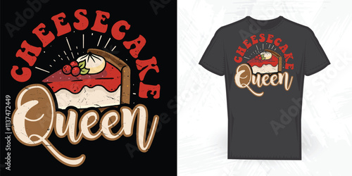 Funny Food Lover Vintage Food T-shirt Design