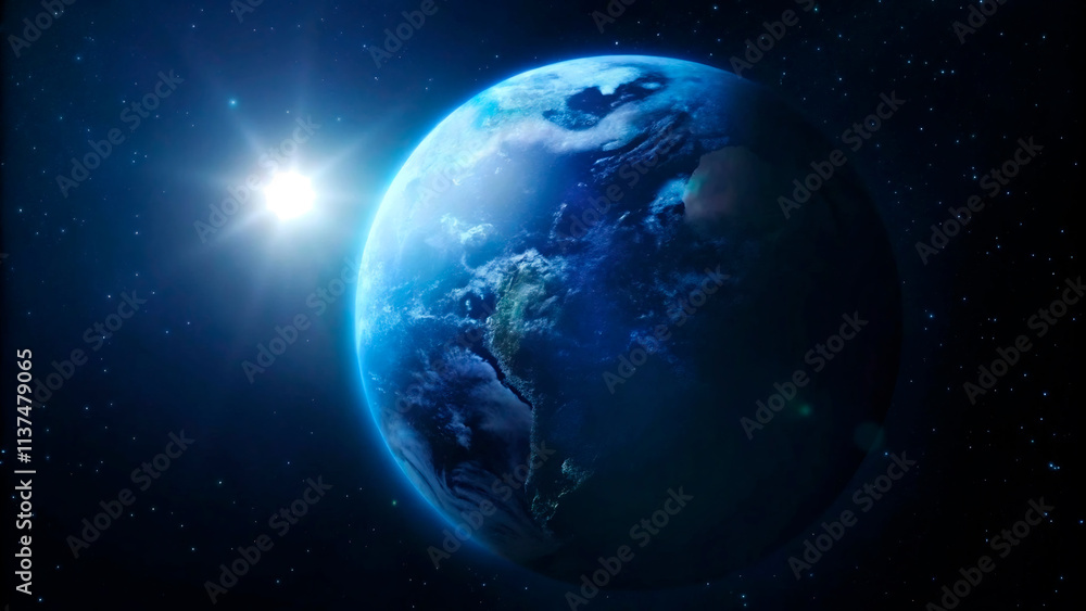 earth in space earth in space