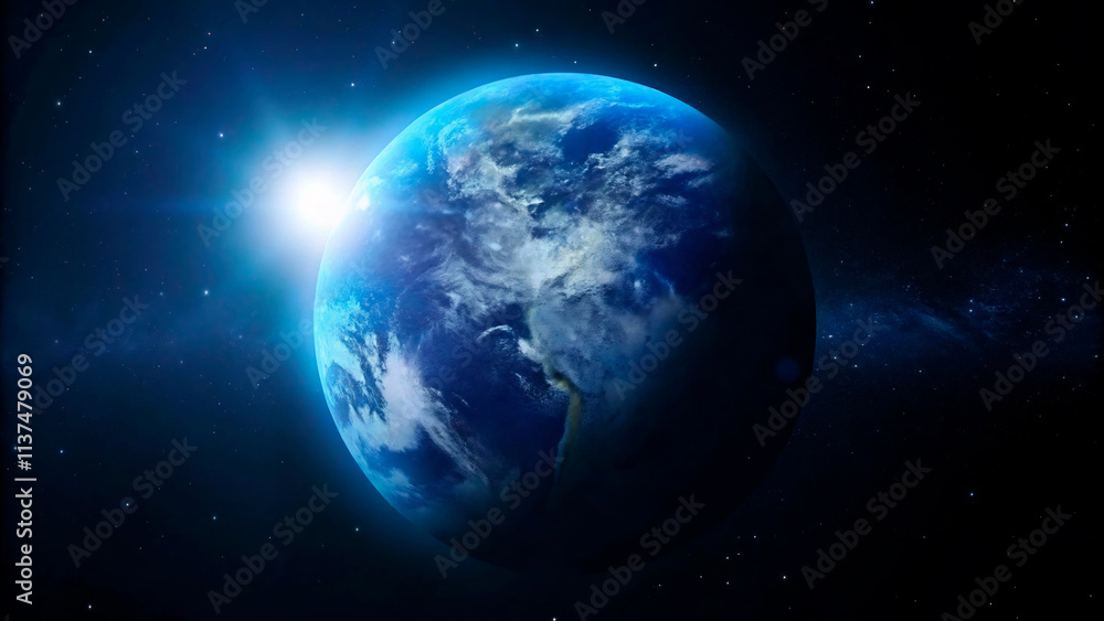 earth in space earth in space