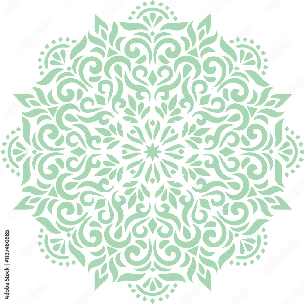 Beautiful flower art and mandala vector design Beautiful flower art and mandala vector design