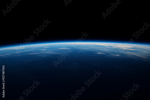 Blue Earth Background