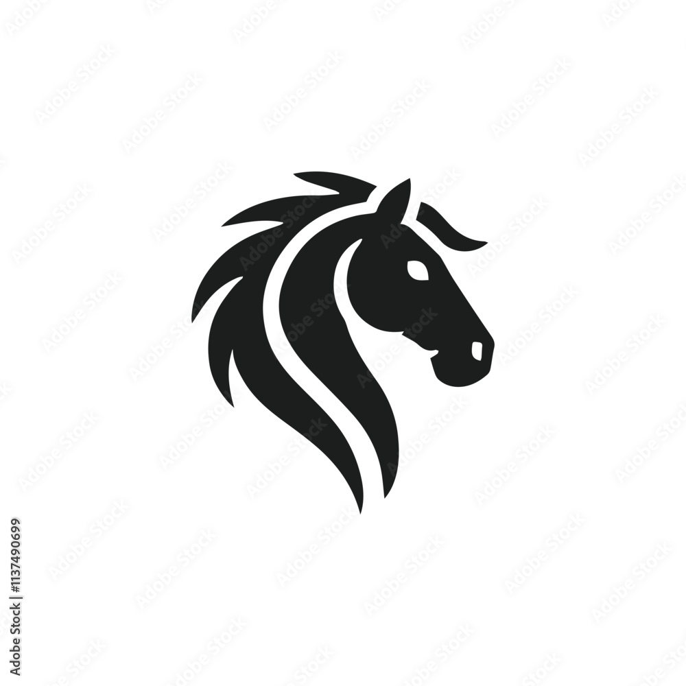 Iconic horse logo Iconic horse logo