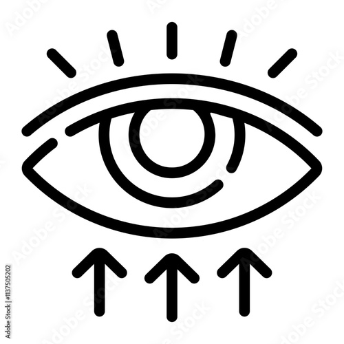viewers Line Icon