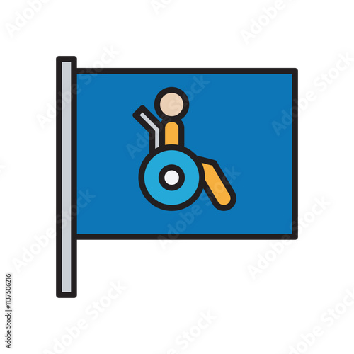 International People with Disabilities Illustration