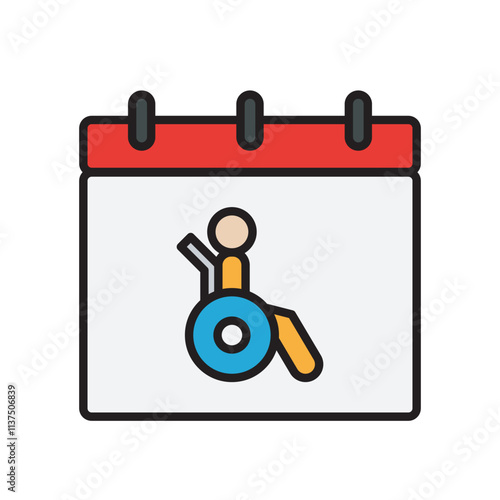 International People with Disabilities Illustration