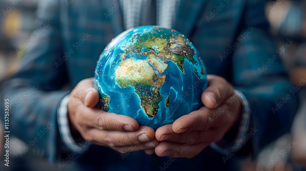 Businessman Holding Earth Globe Hologram on Hand – Global Business and Network for Blogs, Corporate Branding, Ads, Presentations, Social Media, Marketing, Technology Concepts Businessman Holding Earth Globe Hologram on Hand – Global Business and Network for Blogs, Corporate Branding, Ads, Presentations, Social Media, Marketing, Technology Concepts
