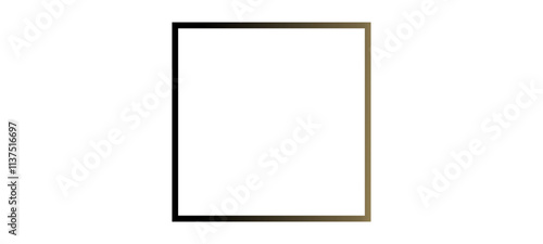 Minimalist wooden frame.