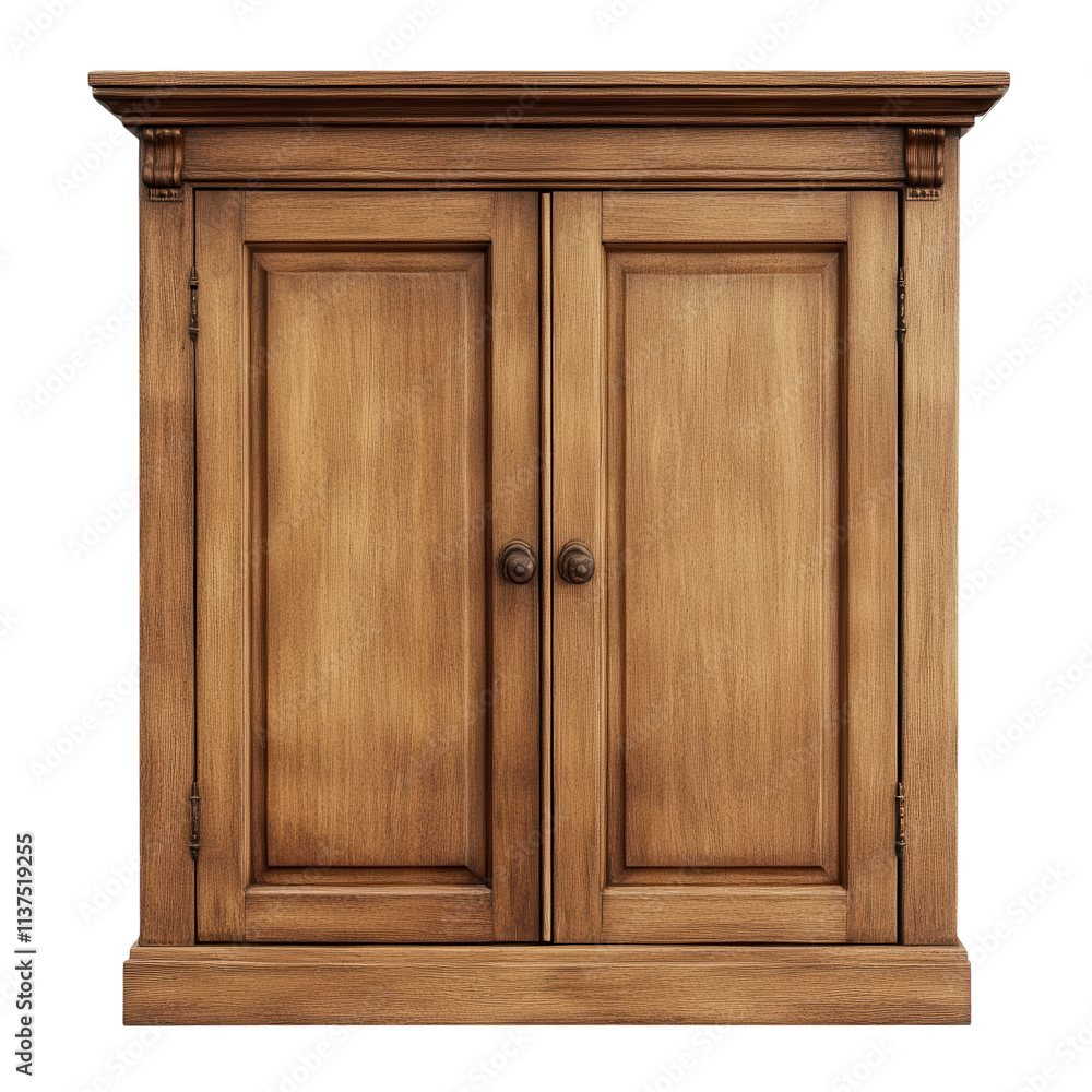 Stylish Wooden Kitchen Cabinet for Modern Spaces Transparent Background. Stylish Wooden Kitchen Cabinet for Modern Spaces Transparent Background.
