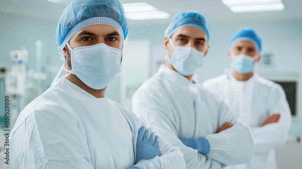Surgeons in the operating room
Surgeons in the operating room