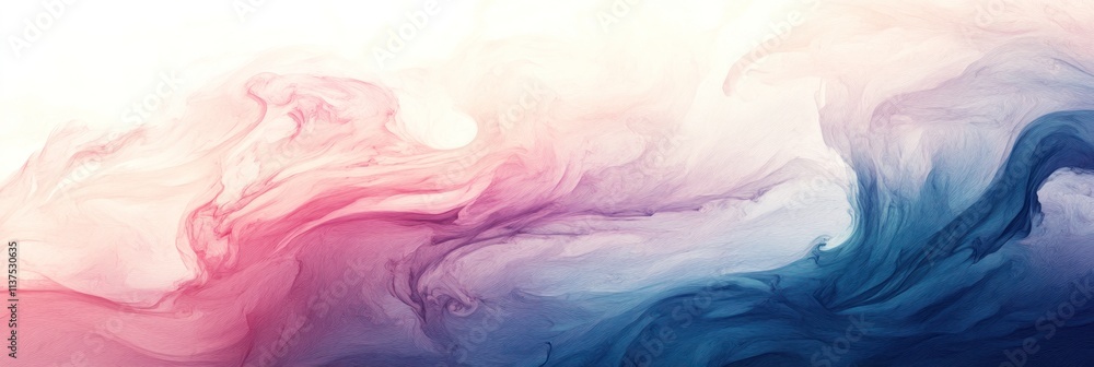 Flowing ink with pink, purple, and blue shades. Flowing ink with pink, purple, and blue shades.