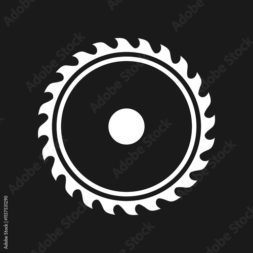 saw blade vector design,carpentry tool logo design,vintage,badge,editable design
