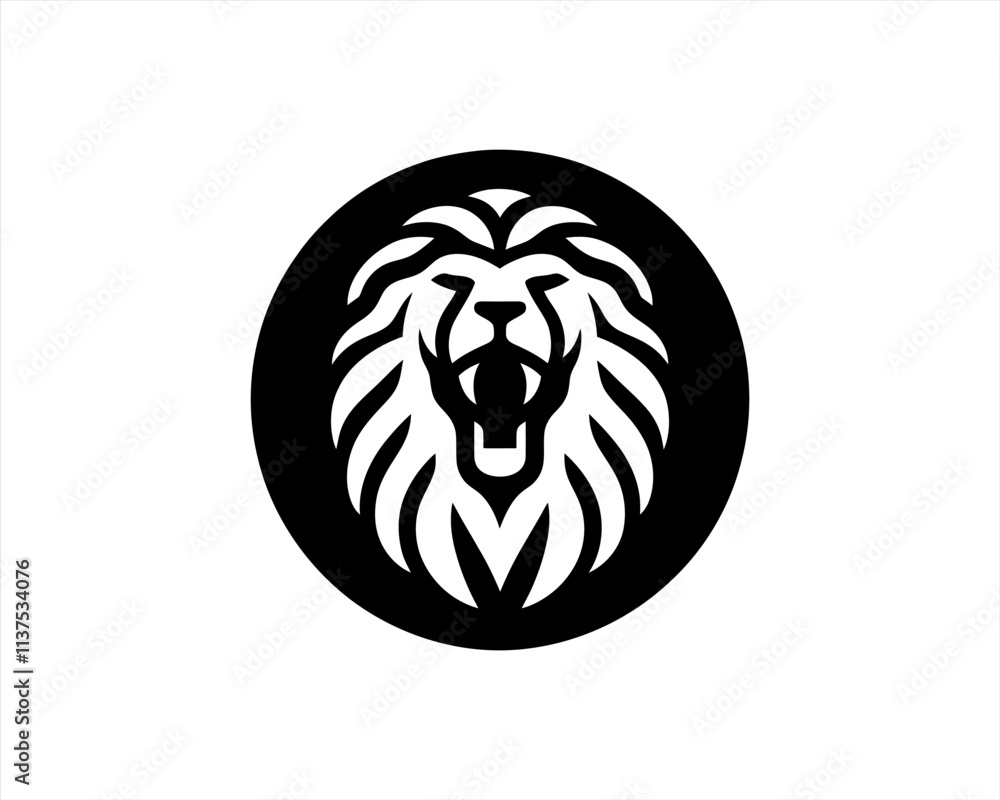 Lion head Roar Mascot, lion logo design vector illustration Lion head Roar Mascot, lion logo design vector illustration