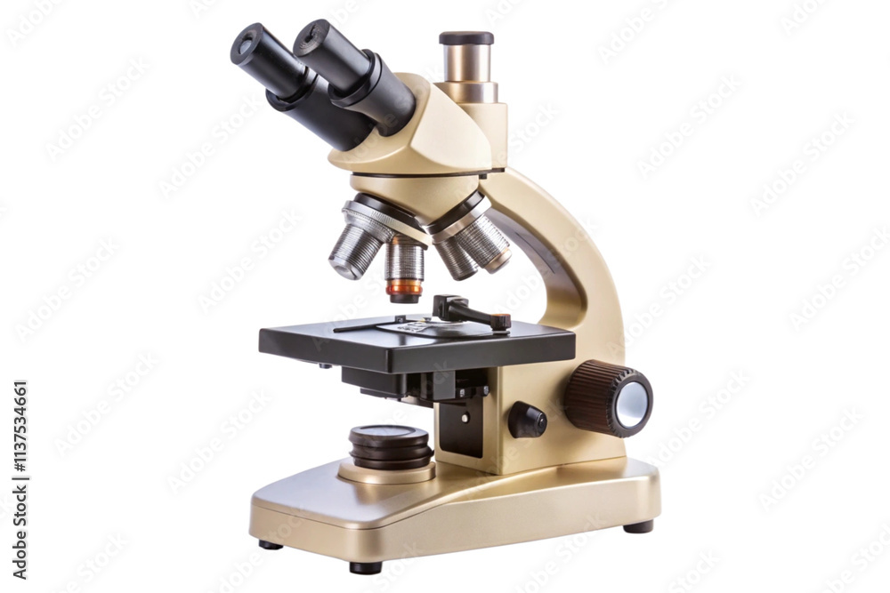 microscope isolated on white background microscope isolated on white background