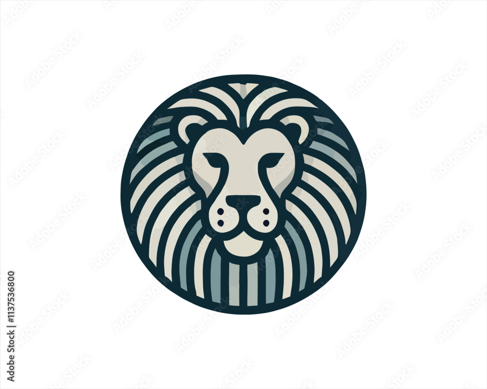 Lion Logo Design Vector Template. Lion Head Logo Icon Vector illustration. Black and white Lion head vector illustration.
Lion Logo Design Vector Template. Lion Head Logo Icon Vector illustration. Black and white Lion head vector illustration.