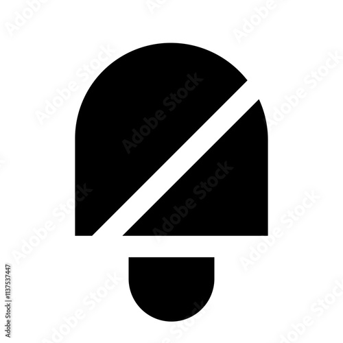 Mute Notification Icon – Turn Off Alerts, Silent Bell, Disable Notification Symbol