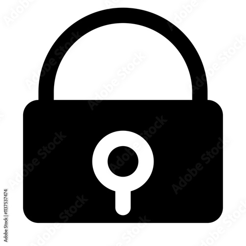 Padlock Icon – Security, Privacy, and Protection Symbol