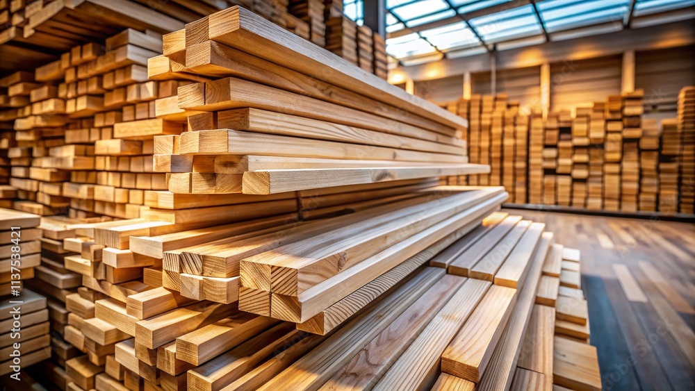 Long Exposure Photography of Stacked Wooden Bars with Soft Light and Textured Details Capturing the Natural Beauty and Grain of Wood in an Artistic Composition Long Exposure Photography of Stacked Wooden Bars with Soft Light and Textured Details Capturing the Natural Beauty and Grain of Wood in an Artistic Composition