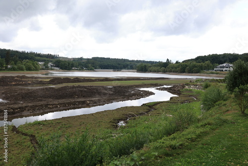 Blick auf die Sorpetalsperre bei Amecke im Sauerland photo