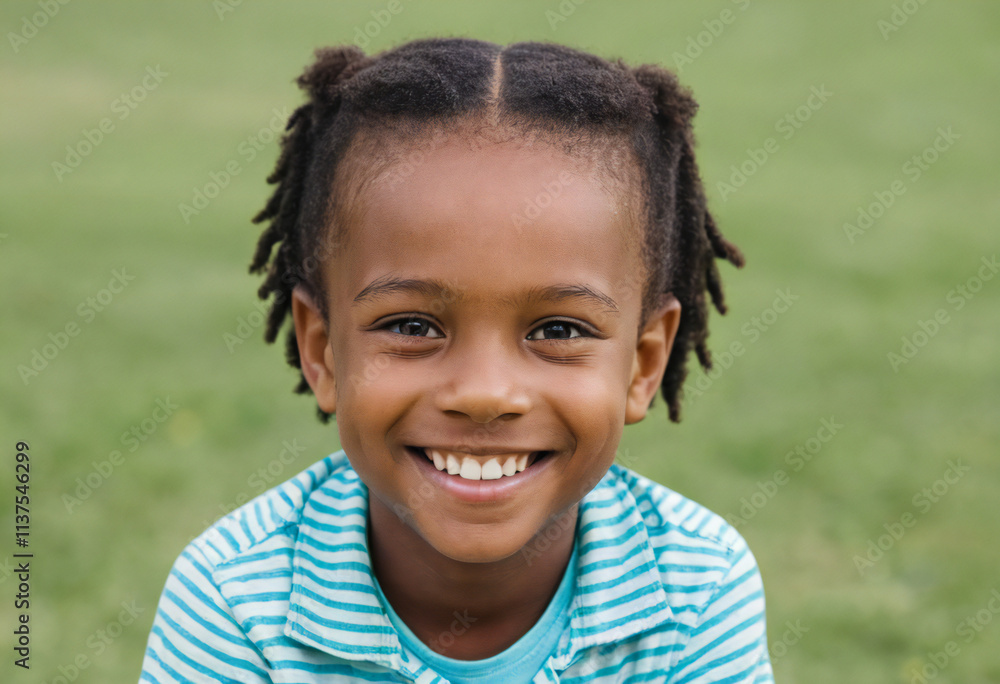 Portrait of happy child looking at camera and smiling Portrait of happy child looking at camera and smiling