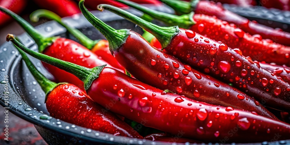 Macro Chili Bowl Photography: Close-up Images of Spicy Peppers in a Bowl Macro Chili Bowl Photography: Close-up Images of Spicy Peppers in a Bowl