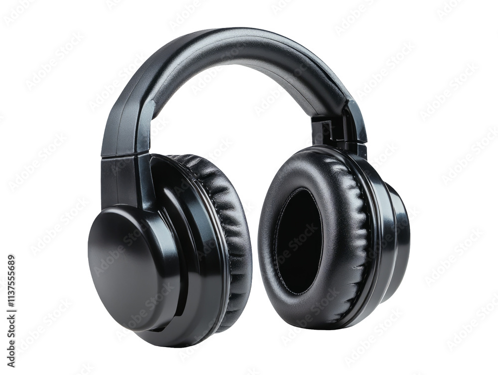High-Quality Noise-Reducing Ear Protectors on Isolated Background High-Quality Noise-Reducing Ear Protectors on Isolated Background