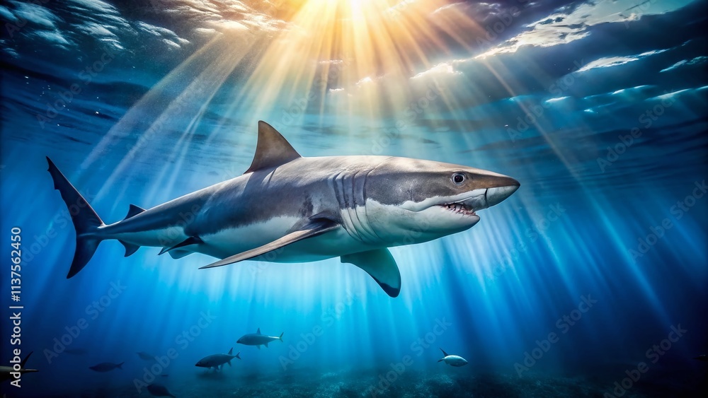 Majestic Great White Shark Gliding Through the Deep Ocean Waters Captured in Stunning Candid Photography for Marine Life Enthusiasts and Nature Lovers Majestic Great White Shark Gliding Through the Deep Ocean Waters Captured in Stunning Candid Photography for Marine Life Enthusiasts and Nature Lovers