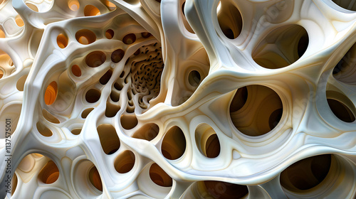 Generative Abstract Art Inspired by Mathematical Algorithms