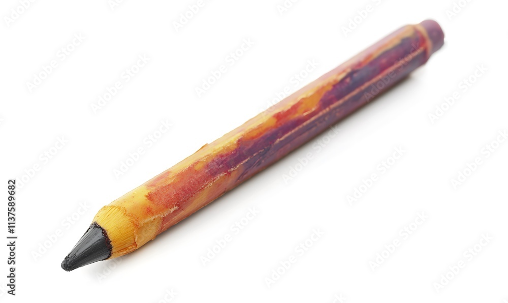 Colorful wax crayon isolated on white
- Colorful wax crayon isolated on white
-