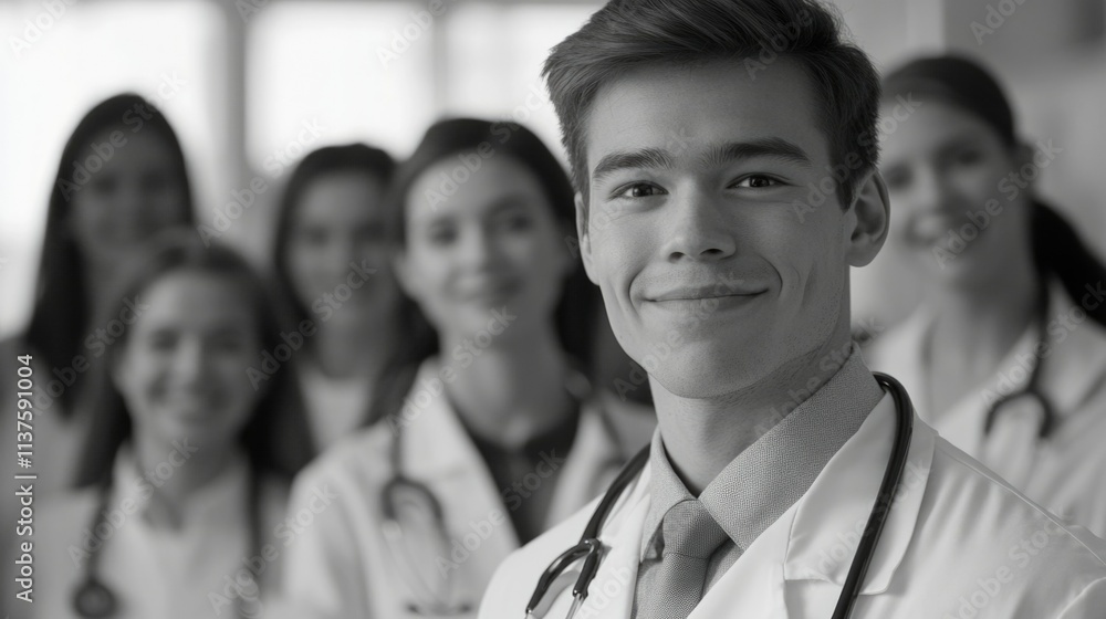 Obraz premium Educated Medical Professional Group