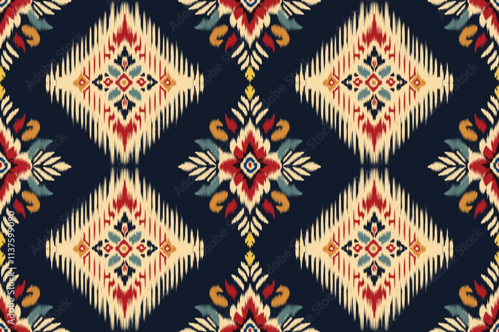 Seamless floral embroidery background with traditional oriental Aztec vector pattern. Perfect for textures, fabrics, clothing, shawls, sarees and scarves. Seamless floral embroidery background with traditional oriental Aztec vector pattern. Perfect for textures, fabrics, clothing, shawls, sarees and scarves.