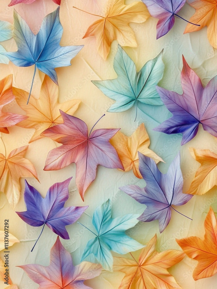 Fototapeta premium Vibrant Autumn Leaves