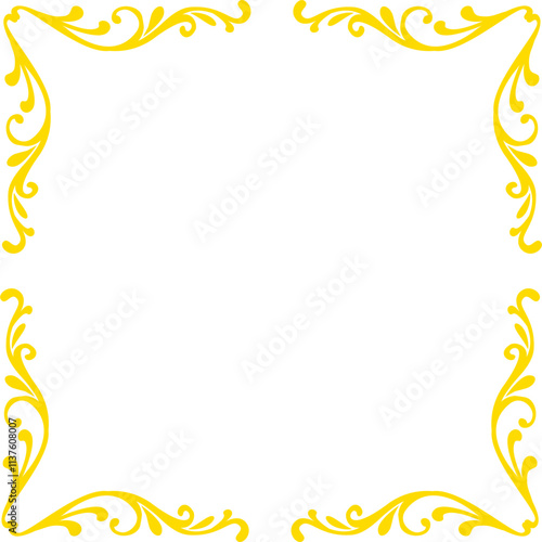 Gold Carved Frame