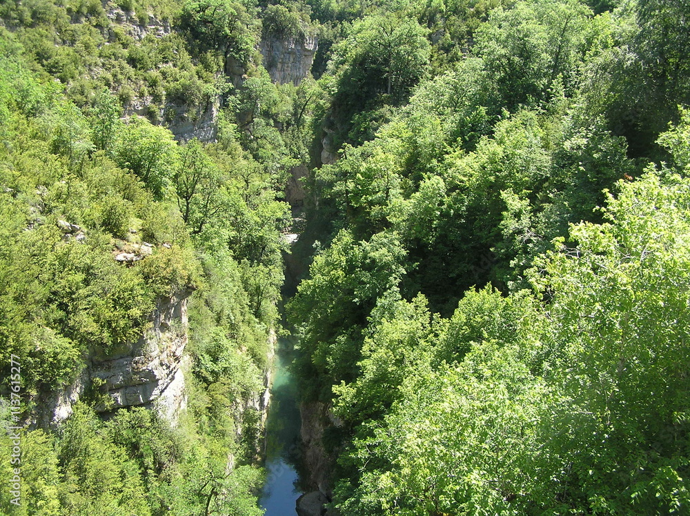 Obraz premium Valle de los pirineos