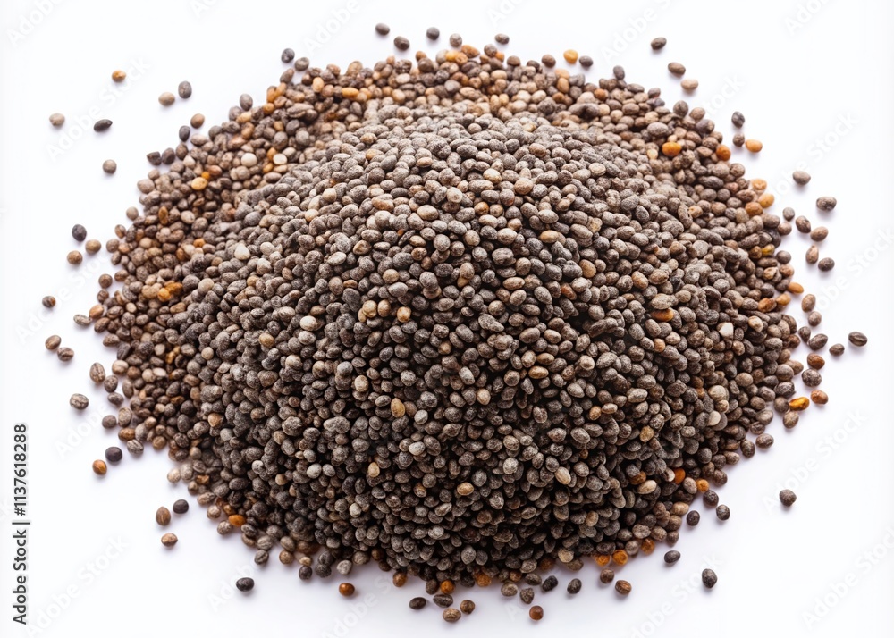 Panoramic Top View Chia Seeds: Organic, Omega-3 Rich, Healthy Superfood for Detox Desserts Panoramic Top View Chia Seeds: Organic, Omega-3 Rich, Healthy Superfood for Detox Desserts