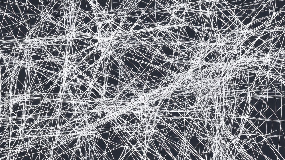 Intricate Abstract Lines on Dark Background: A Stunning Visual Composition Intricate Abstract Lines on Dark Background: A Stunning Visual Composition