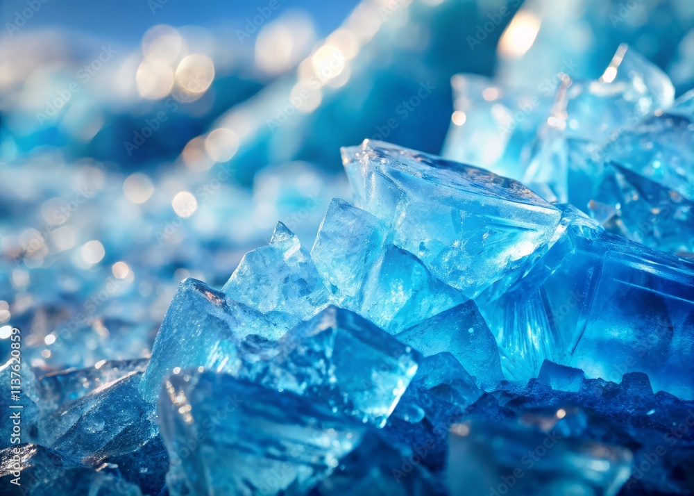Abstract Ice Light Blue Background: Close-Up Frozen Texture, Crystal, Glacial, Winter Wonderland Abstract Ice Light Blue Background: Close-Up Frozen Texture, Crystal, Glacial, Winter Wonderland