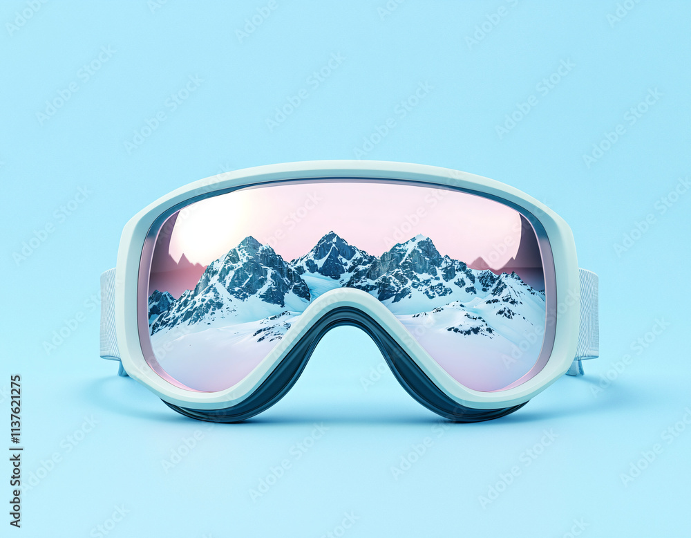 Ski Goggles Mountain View