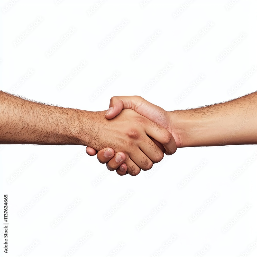 Two hands engaged in a firm handshake, symbolizing agreement, partnership, and mutual respect. Two hands engaged in a firm handshake, symbolizing agreement, partnership, and mutual respect.
