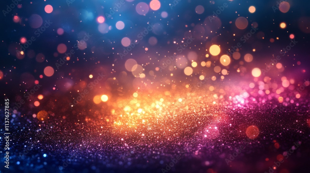 Abstract glowing galaxy with vibrant pink and orange hues Abstract glowing galaxy with vibrant pink and orange hues