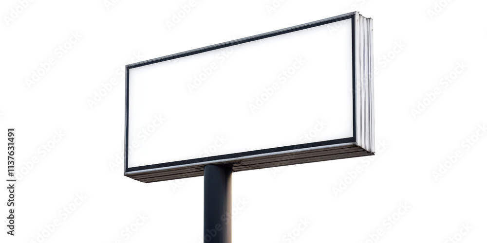 Blank Billboard Mockup: Perfect for Advertising Blank Billboard Mockup: Perfect for Advertising