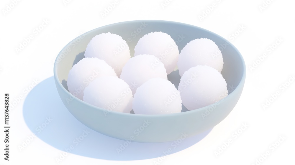 background featuring a bowl of glutinous rice balls symbolizing winter, with a clean backdrop that highlights the deliciousness of this traditional food. Perfect for showcasing festive elements relate background featuring a bowl of glutinous rice balls symbolizing winter, with a clean backdrop that highlights the deliciousness of this traditional food. Perfect for showcasing festive elements relate