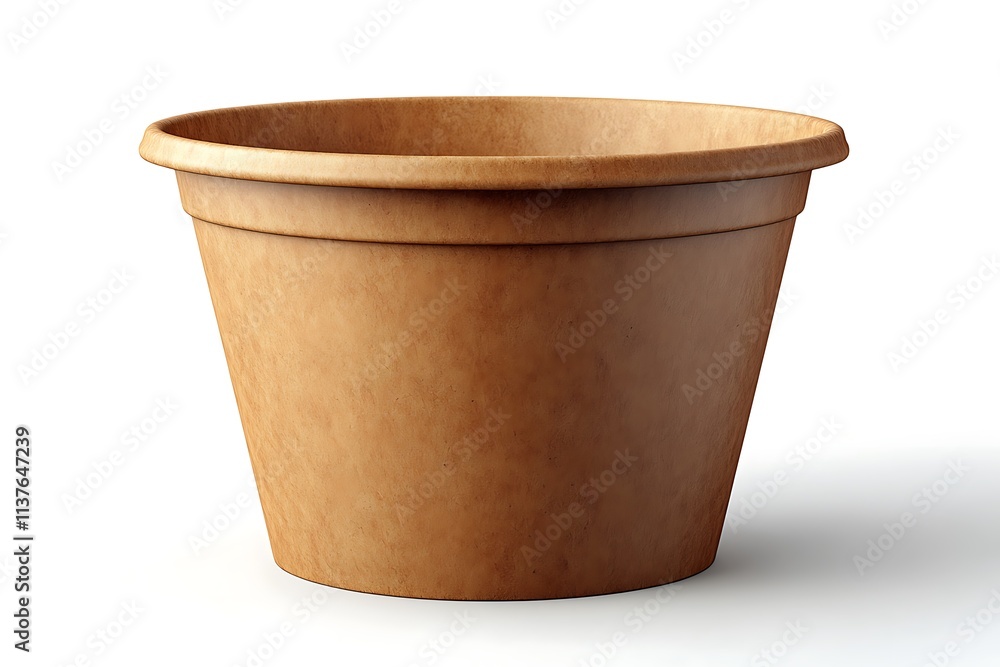 empty paper cup for coffee on white background empty paper cup for coffee on white background
