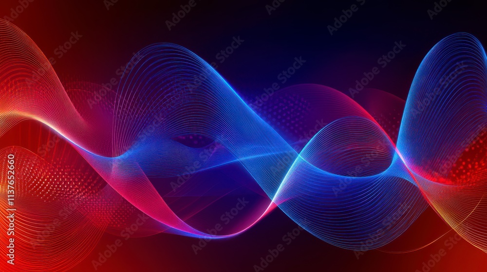 Abstract Colorful Wave Patterns - Stunning Digital Art Abstract Colorful Wave Patterns - Stunning Digital Art