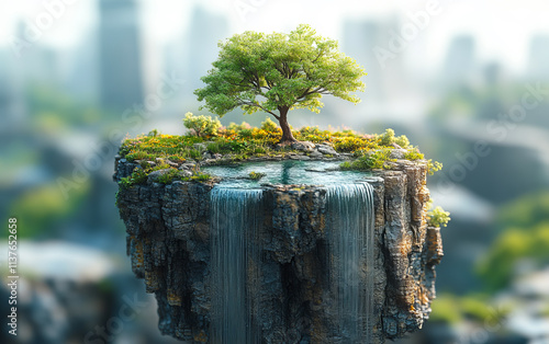 A stunning photo capturing the essence of the environment with vibrant colors and natural beauty, perfect for eco-friendly designs and sustainability themes. photo