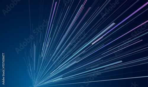 Glowing lines background. Abstract modern lines. Graphic concept for your design